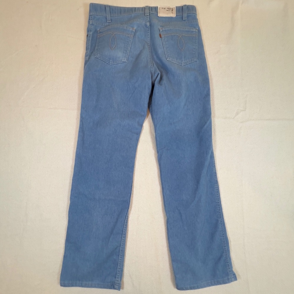 Levi's Action Jeans Womens 36x32 Light Blue Denim Jeans Vintage 90s - Picture 3 of 9